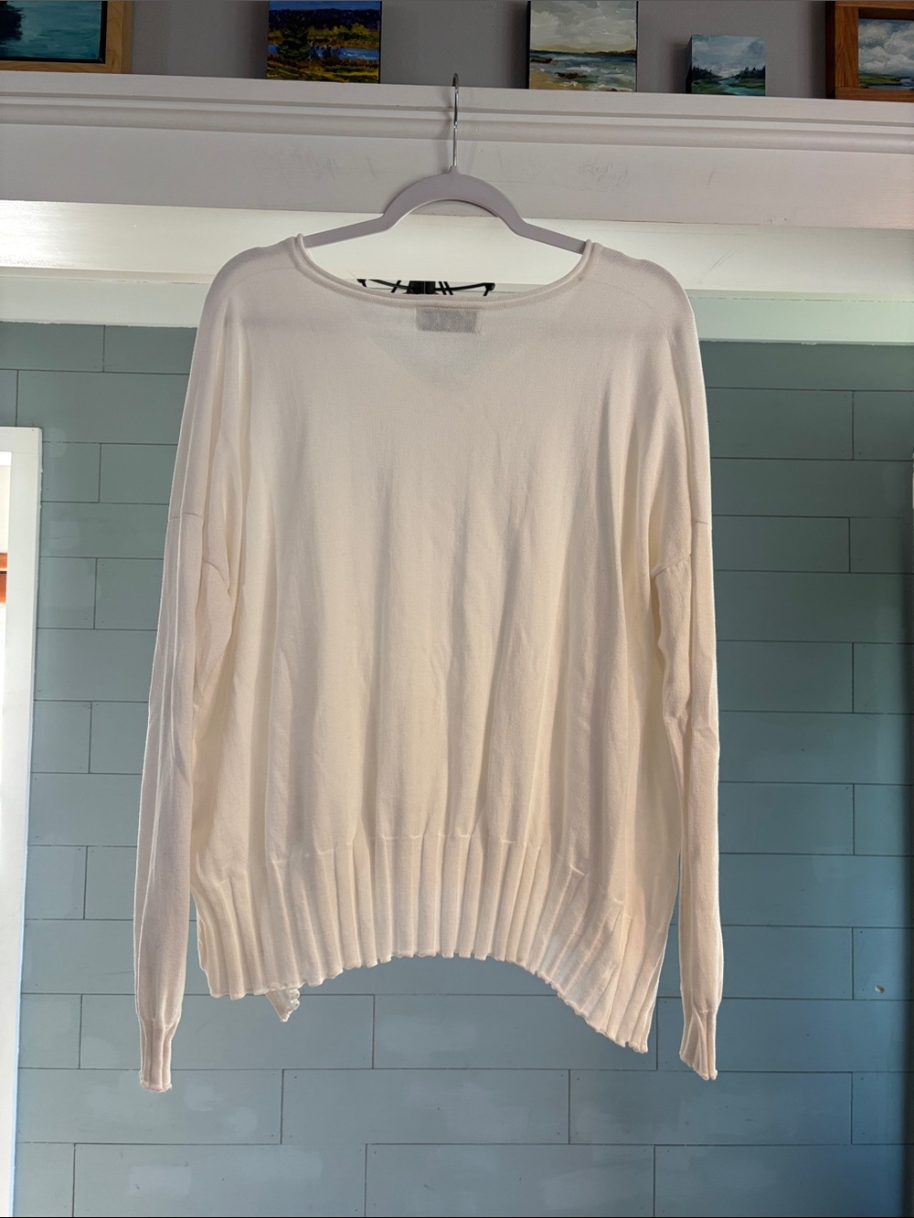 Mieka Boutique Long Sleeve Pullover w/Ribbed trim - Picture 6 of 7